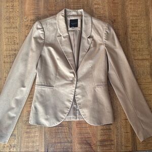 The Limited Tan Blazer Jacket